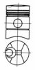 KOLBENSCHMIDT 91254600 Piston